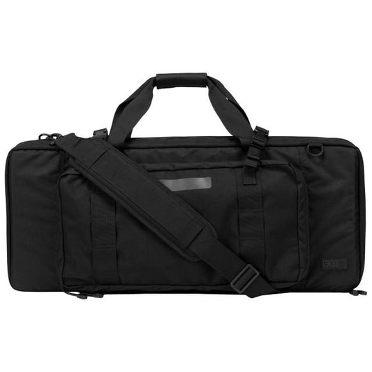 5-11 Brand Men Tactical Bag 59586-19 28" Double Rifle Case Black