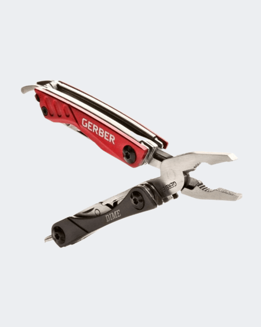 Gerber Dime Mini Camping Multi-Tool Red Blister