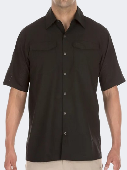 5-11 Freedom Flex Men Tactical Shirt Black