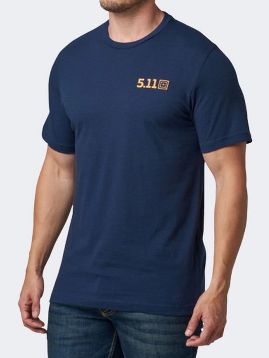 5-11 Overlander Sunset Men Tactical T-Shirt Pacific Navy