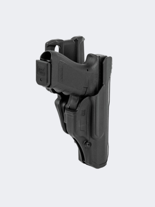 Blackhawk Left Hand Glock T-Srs L2D Duty Holster Department Black